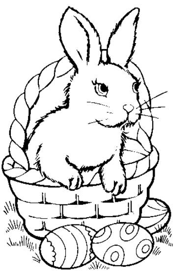 Dibujo para colorear: Pascua (Fiestas y Celebraciones) #54581 - Dibujos para Colorear e Imprimir Gratis