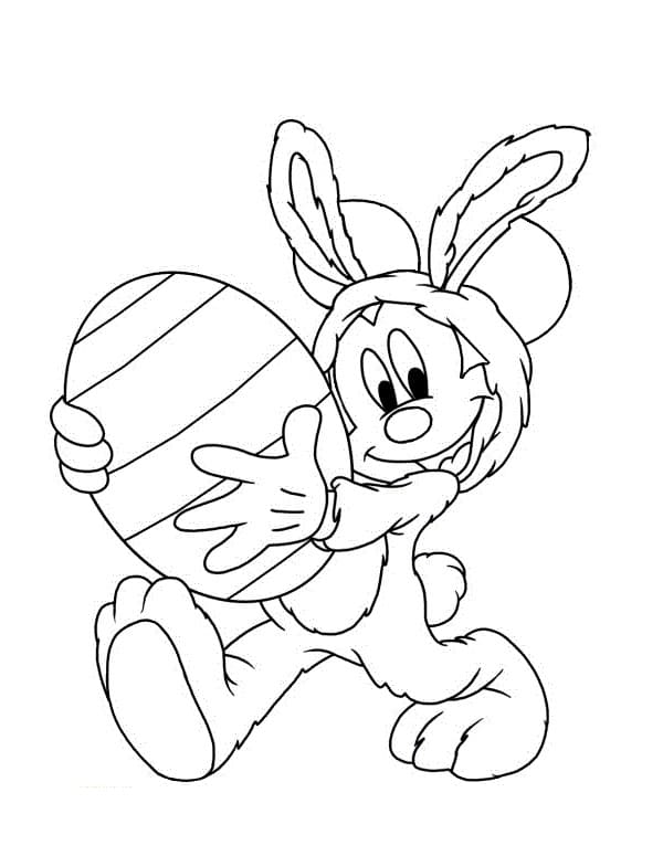 Dibujo gratuito Pascua Disney #200634 de la coleccion Fiestas y Celebraciones para imprimir