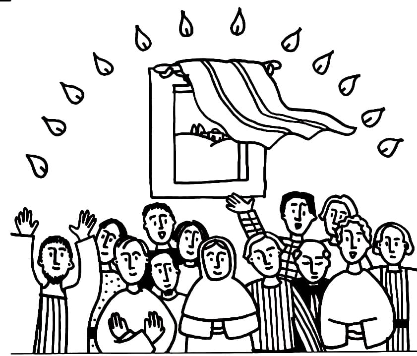Dibujo gratuito Pentecostés #181348 de la coleccion Fiestas y Celebraciones para imprimir Dibujo gratuito Pentecostés #181348 de la coleccion Fiestas y Celebraciones para imprimir