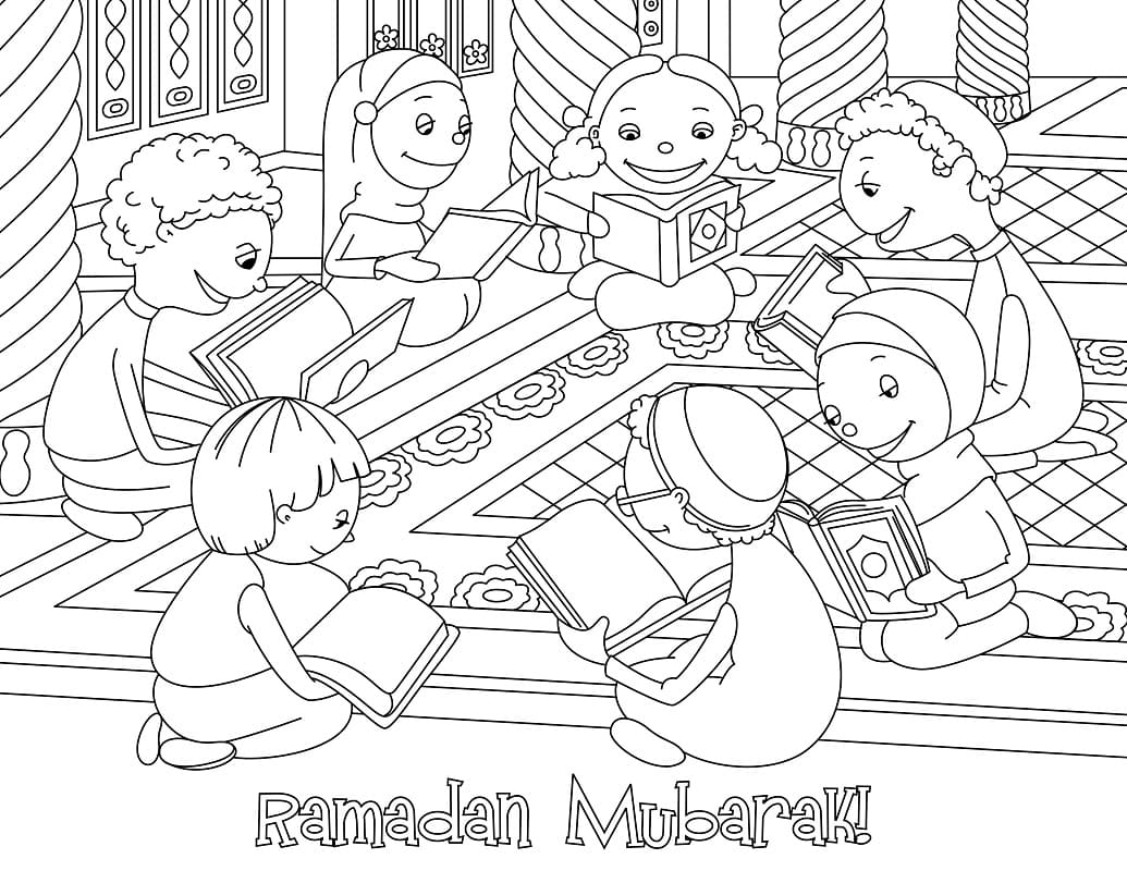 Dibujo gratuito Ramadán #192087 de la coleccion Fiestas y Celebraciones para imprimir