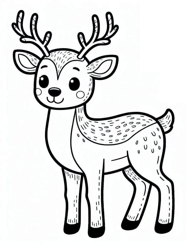 Dibujo gratuito Reno de Navidad #215785 de la coleccion Fiestas y Celebraciones para imprimir Dibujo gratuito Reno de Navidad #215785 de la coleccion Fiestas y Celebraciones para imprimir