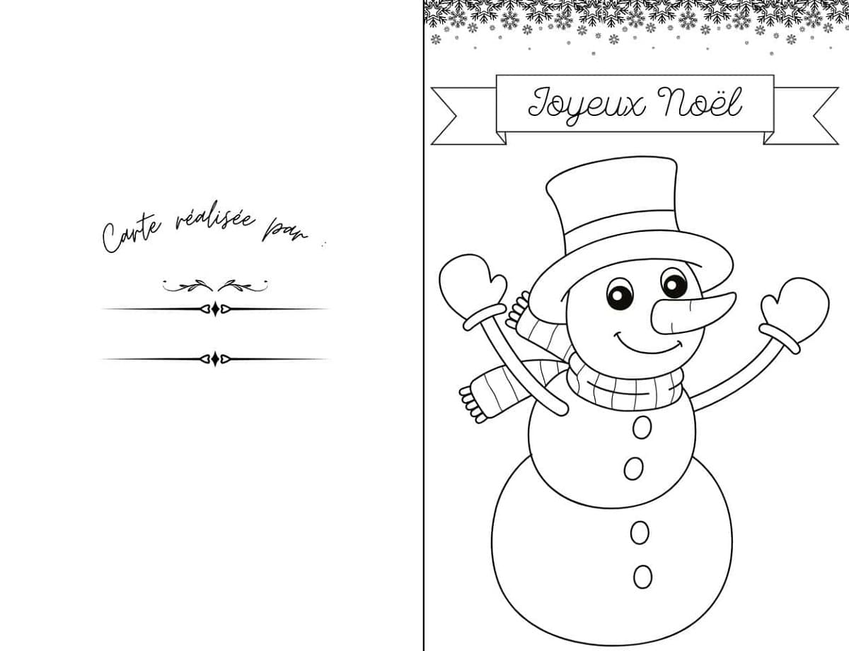 Dibujo gratuito Tarjeta de Navidad #216950 de la coleccion Fiestas y Celebraciones para imprimir
