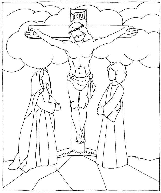 Dibujo gratuito Viernes Santo #61023 de la coleccion Fiestas y Celebraciones para imprimir
