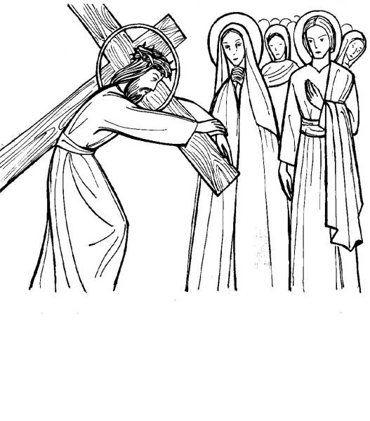 Dibujo gratuito Viernes Santo #61090 de la coleccion Fiestas y Celebraciones para imprimir