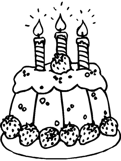 Dibujo para colorear: Aniversario (Fiestas y ocasiones especiales) #57062 - Dibujos para Colorear e Imprimir Gratis