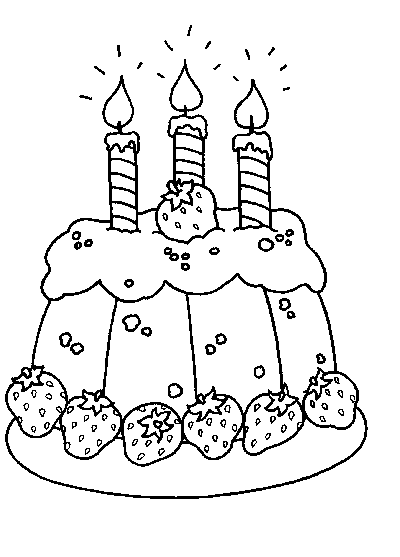 Dibujo para colorear: Aniversario (Fiestas y ocasiones especiales) #57157 - Dibujos para Colorear e Imprimir Gratis