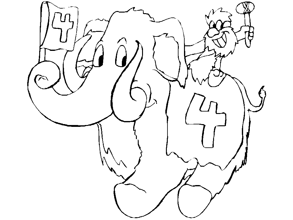 Dibujo para colorear: Aniversario (Fiestas y ocasiones especiales) #57410 - Dibujos para Colorear e Imprimir Gratis