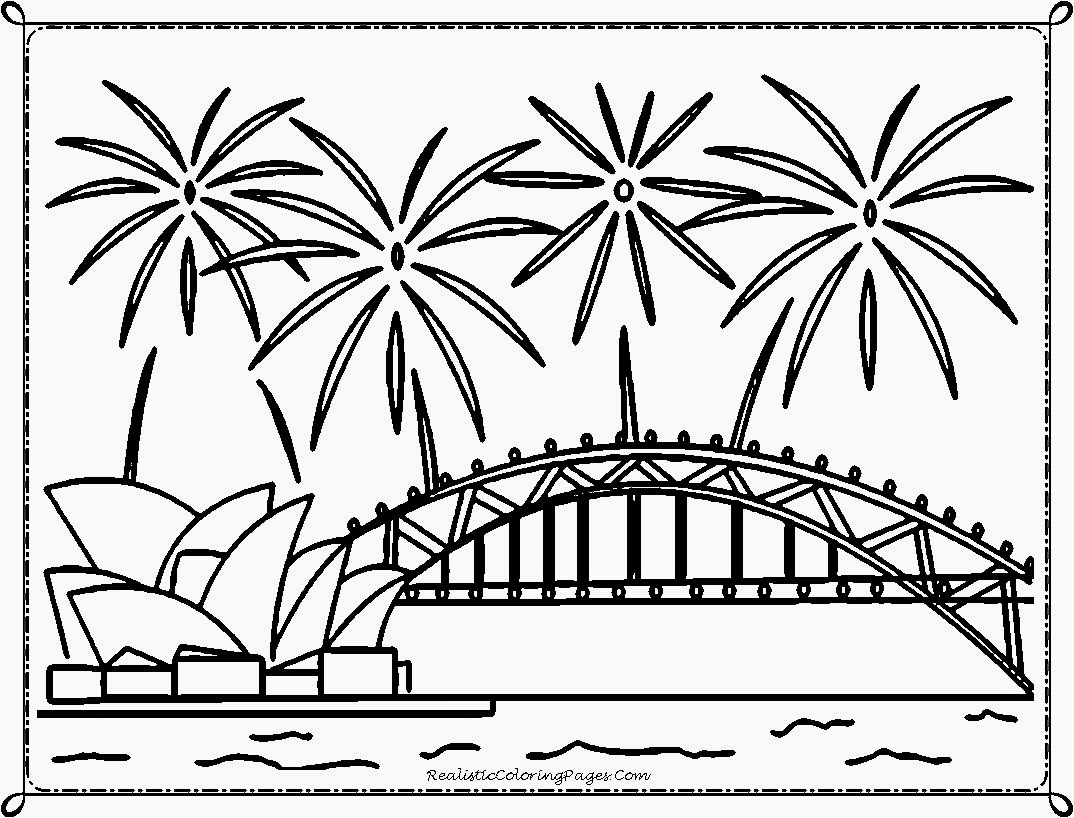 Dibujo para colorear: Año nuevo (Fiestas y ocasiones especiales) #60827 - Dibujos para Colorear e Imprimir Gratis