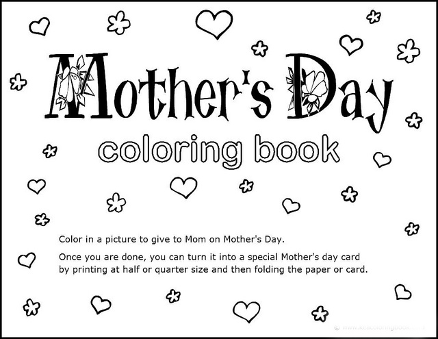 Dibujo para colorear: Día de la Madre (Fiestas y ocasiones especiales) #129963 - Dibujos para Colorear e Imprimir Gratis