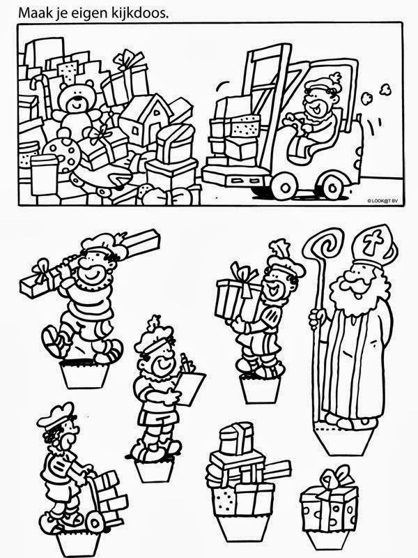 Dibujo para colorear: Día de San Nicolás (Fiestas y ocasiones especiales) #59206 - Dibujos para Colorear e Imprimir Gratis