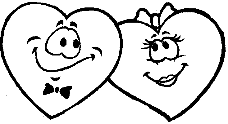 Dibujo para colorear: Día de San Valentín (Fiestas y ocasiones especiales) #53971 - Dibujos para Colorear e Imprimir Gratis
