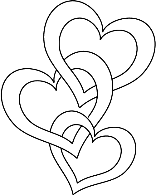 Dibujo para colorear: Día de San Valentín (Fiestas y ocasiones especiales) #54045 - Dibujos para Colorear e Imprimir Gratis