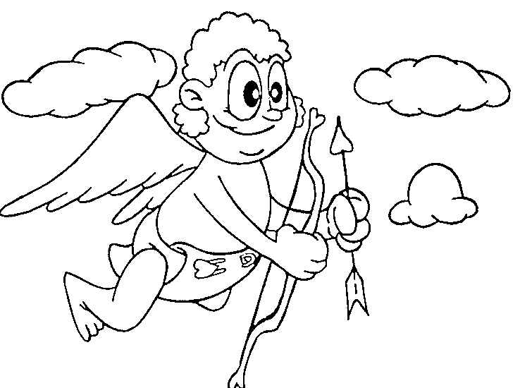 Dibujo para colorear: Día de San Valentín (Fiestas y ocasiones especiales) #54095 - Dibujos para Colorear e Imprimir Gratis