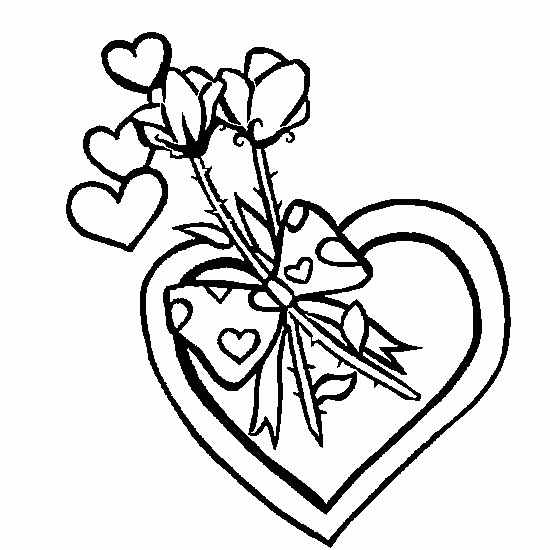 Dibujos de Día de San Valentín #54155 (Fiestas y ocasiones especiales) para  colorear – Páginas imprimibles gratis