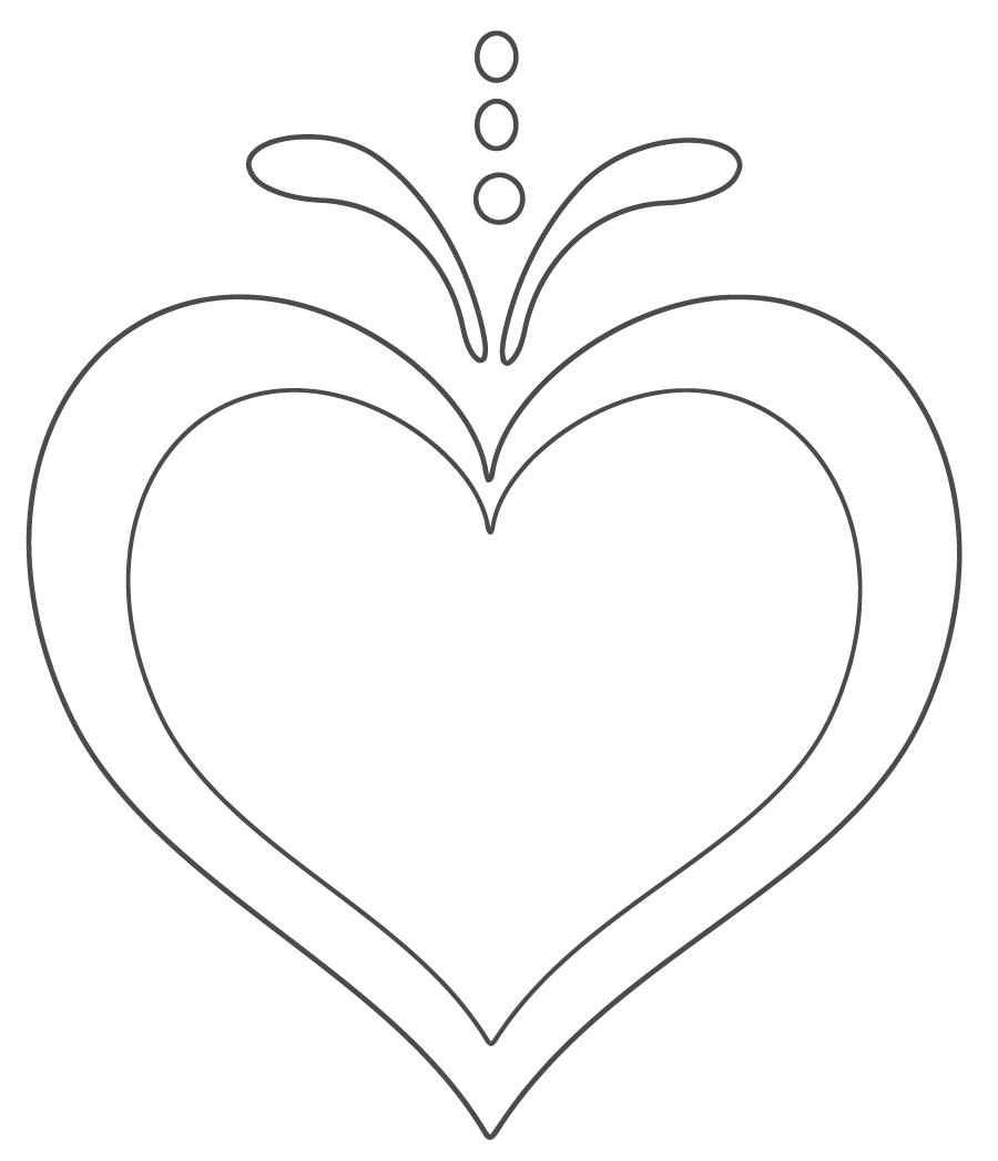 Dibujo para colorear: Día de San Valentín (Fiestas y ocasiones especiales) #54258 - Dibujos para Colorear e Imprimir Gratis