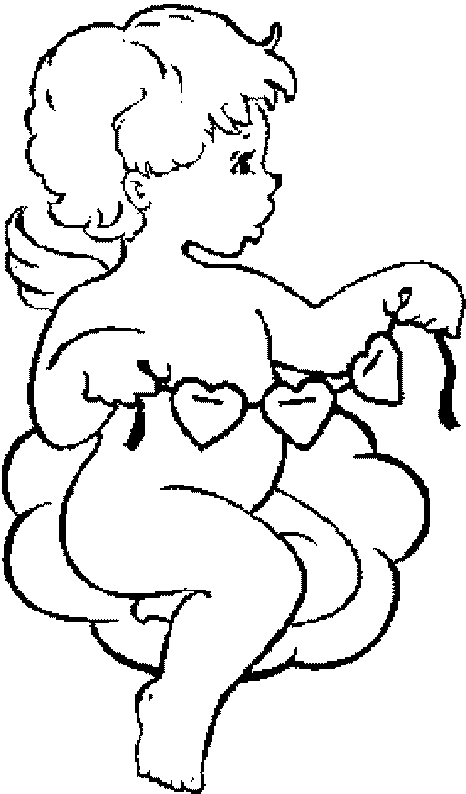 Dibujo para colorear: Día de San Valentín (Fiestas y ocasiones especiales) #54301 - Dibujos para Colorear e Imprimir Gratis