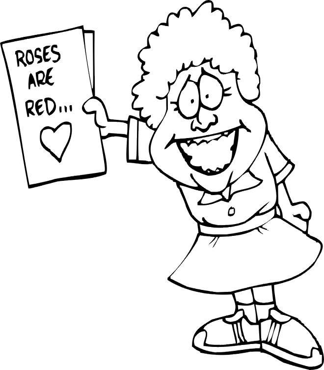 Dibujo para colorear: Día de San Valentín (Fiestas y ocasiones especiales) #54307 - Dibujos para Colorear e Imprimir Gratis