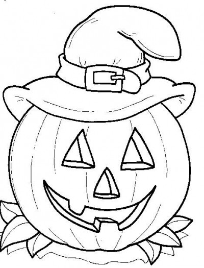 Dibujo para colorear: Halloween (Fiestas y ocasiones especiales) #55164 - Dibujos para Colorear e Imprimir Gratis