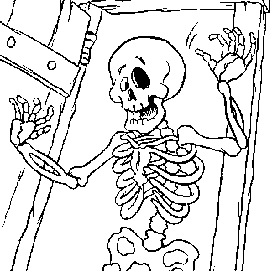 Dibujo para colorear: Halloween (Fiestas y ocasiones especiales) #55221 - Dibujos para Colorear e Imprimir Gratis