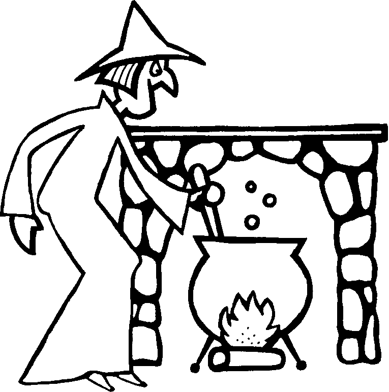 Dibujo para colorear: Halloween (Fiestas y ocasiones especiales) #55245 - Dibujos para Colorear e Imprimir Gratis