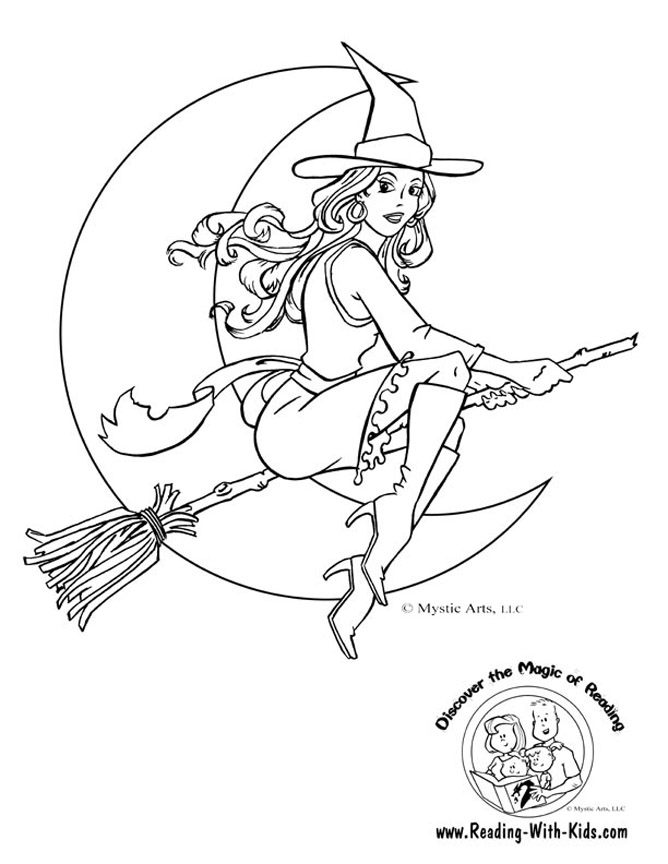 Dibujo para colorear: Halloween (Fiestas y ocasiones especiales) #55247 - Dibujos para Colorear e Imprimir Gratis