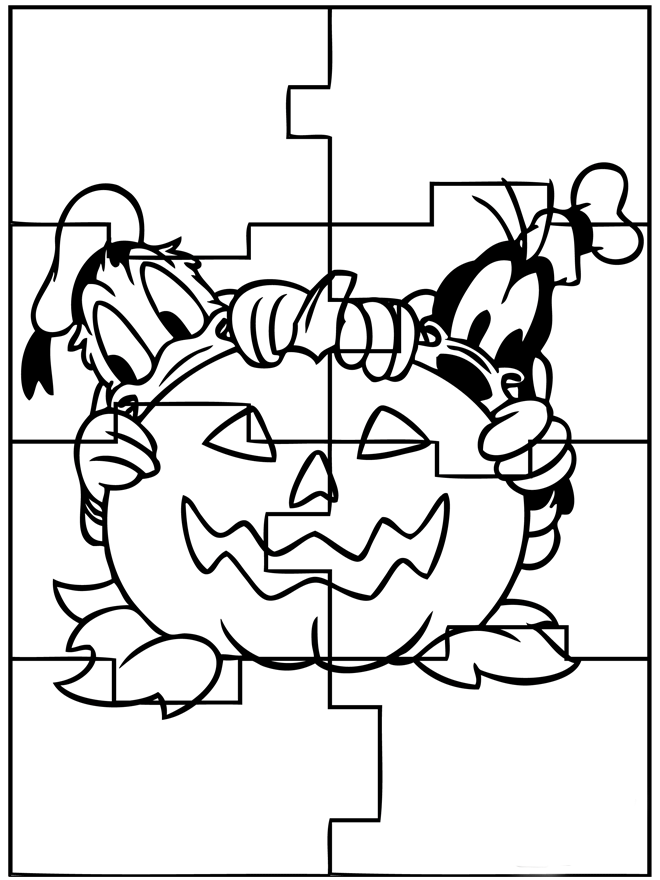 Dibujo para colorear: Halloween (Fiestas y ocasiones especiales) #55250 - Dibujos para Colorear e Imprimir Gratis