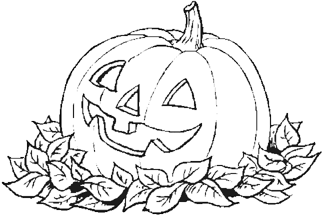 Dibujo para colorear: Halloween (Fiestas y ocasiones especiales) #55317 - Dibujos para Colorear e Imprimir Gratis