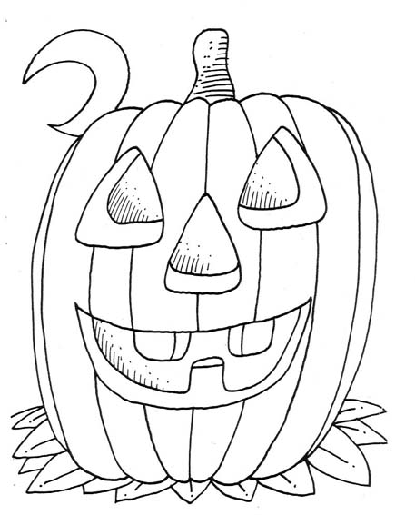 Dibujo para colorear: Halloween (Fiestas y ocasiones especiales) #55384 - Dibujos para Colorear e Imprimir Gratis