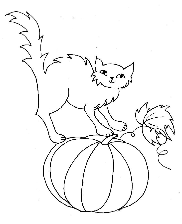 Dibujo para colorear: Halloween (Fiestas y ocasiones especiales) #55405 - Dibujos para Colorear e Imprimir Gratis