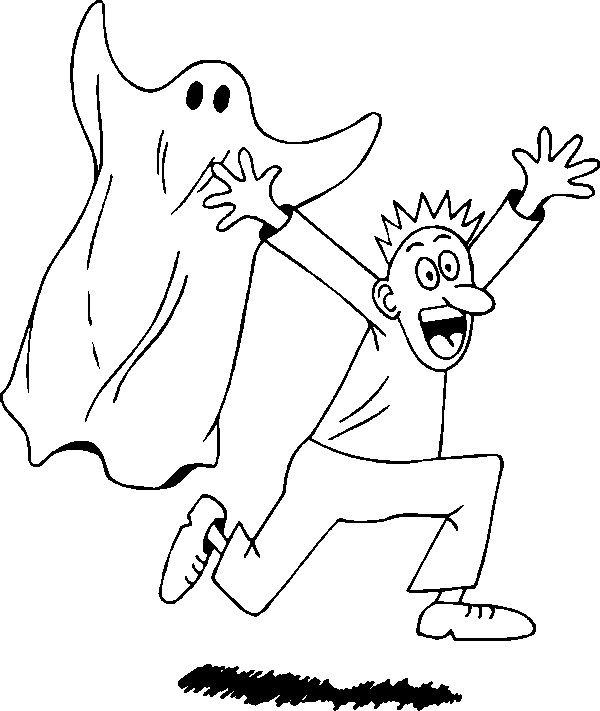 Dibujo para colorear: Halloween (Fiestas y ocasiones especiales) #55407 - Dibujos para Colorear e Imprimir Gratis