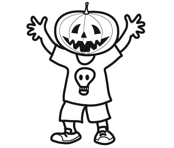 Dibujo para colorear: Halloween (Fiestas y ocasiones especiales) #55479 - Dibujos para Colorear e Imprimir Gratis