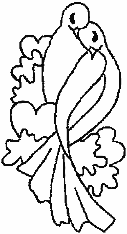 Dibujo para colorear: Matrimonio (Fiestas y ocasiones especiales) #56000 - Dibujos para Colorear e Imprimir Gratis