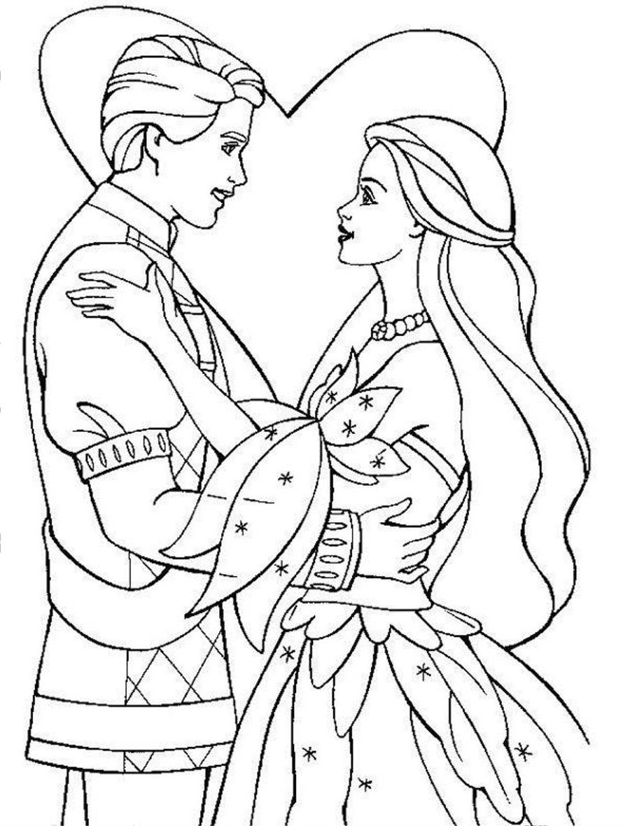 Dibujo para colorear: Matrimonio (Fiestas y ocasiones especiales) #56338 - Dibujos para Colorear e Imprimir Gratis