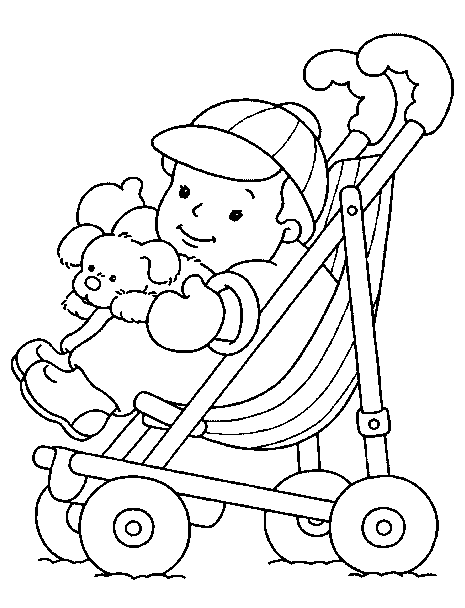 Dibujo para colorear: Nacimiento (Fiestas y ocasiones especiales) #55673 - Dibujos para Colorear e Imprimir Gratis