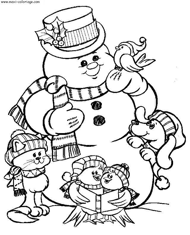 Dibujo para colorear: Navidad (Fiestas y ocasiones especiales) #54753 - Dibujos para Colorear e Imprimir Gratis