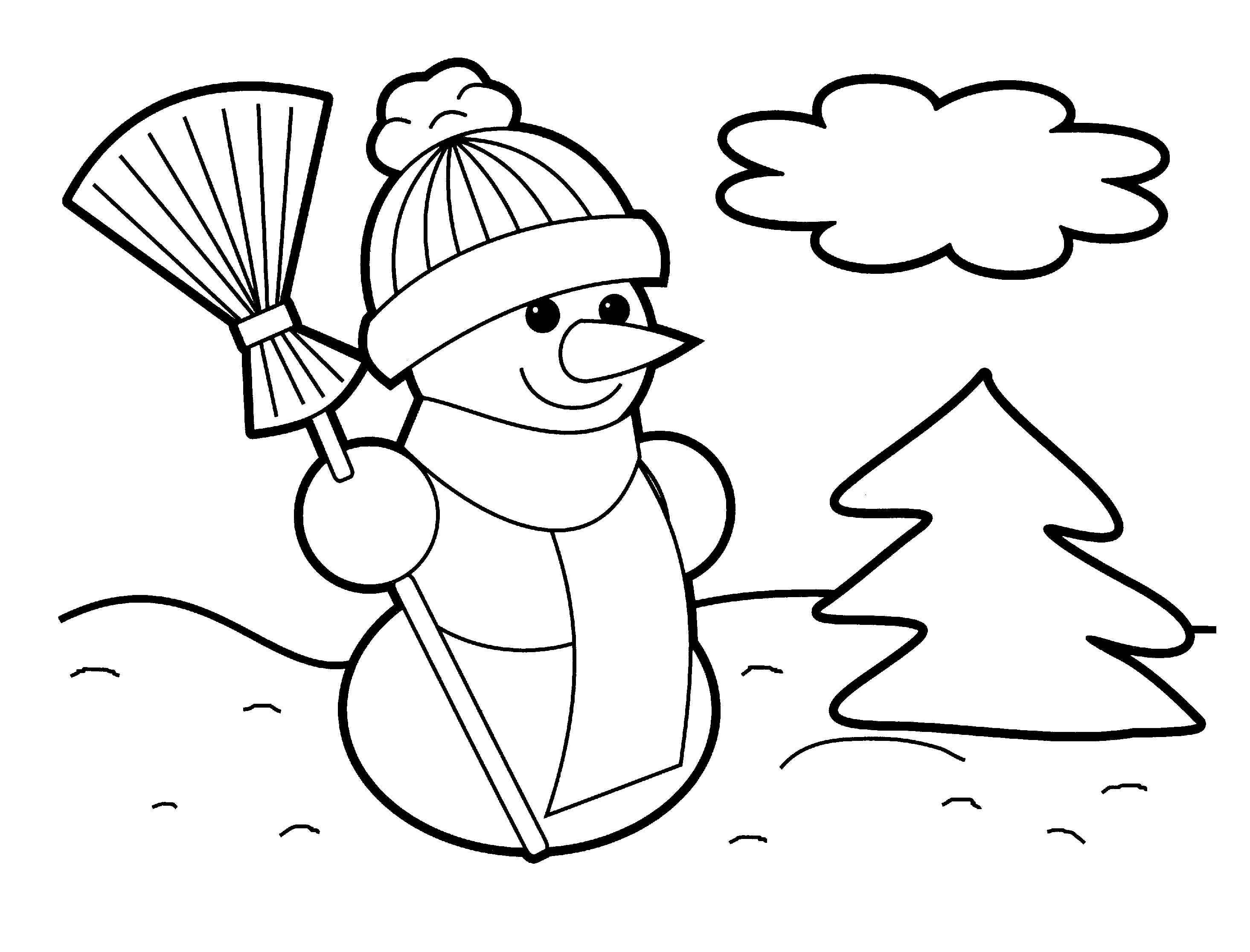 Dibujo para colorear: Navidad (Fiestas y ocasiones especiales) #54767 - Dibujos para Colorear e Imprimir Gratis