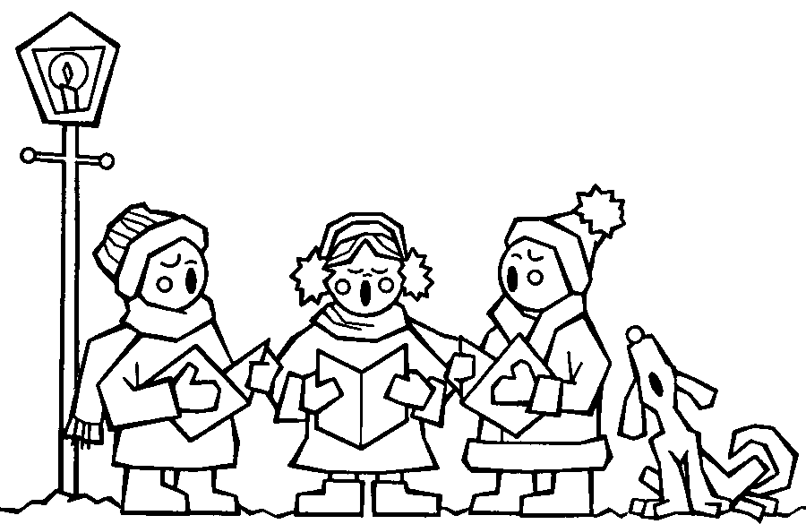 Dibujo para colorear: Navidad (Fiestas y ocasiones especiales) #54788 - Dibujos para Colorear e Imprimir Gratis