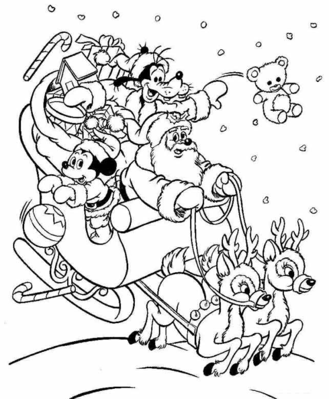 Dibujo para colorear: Navidad (Fiestas y ocasiones especiales) #54794 - Dibujos para Colorear e Imprimir Gratis