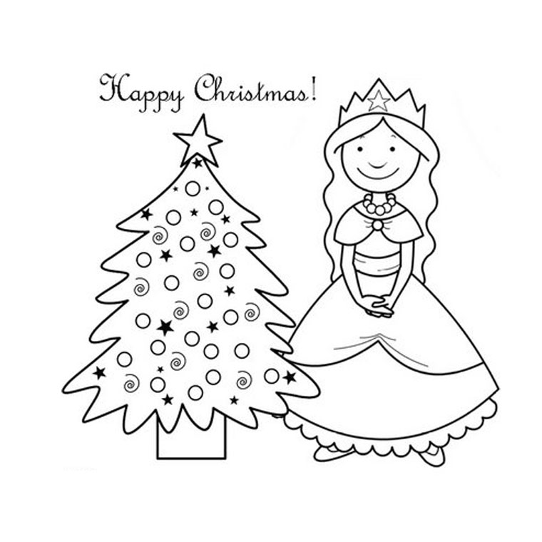 Dibujo para colorear: Navidad (Fiestas y ocasiones especiales) #54817 - Dibujos para Colorear e Imprimir Gratis