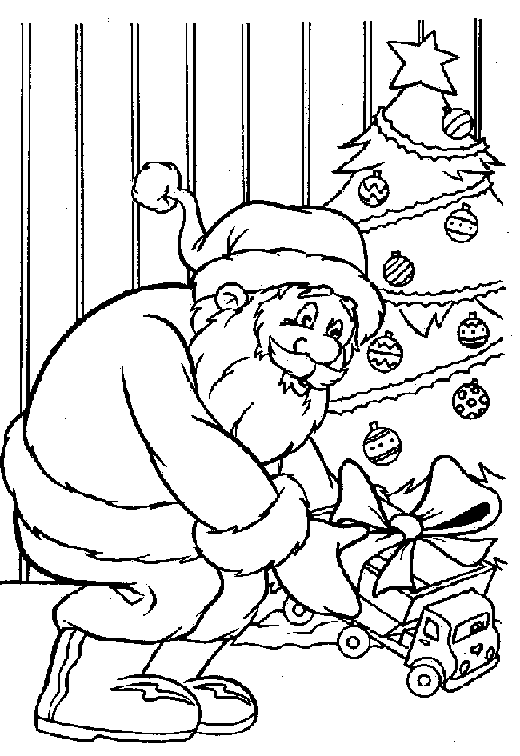 Dibujo para colorear: Navidad (Fiestas y ocasiones especiales) #54819 - Dibujos para Colorear e Imprimir Gratis