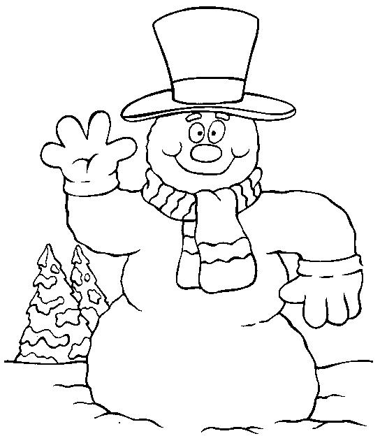 Dibujo para colorear: Navidad (Fiestas y ocasiones especiales) #54830 - Dibujos para Colorear e Imprimir Gratis