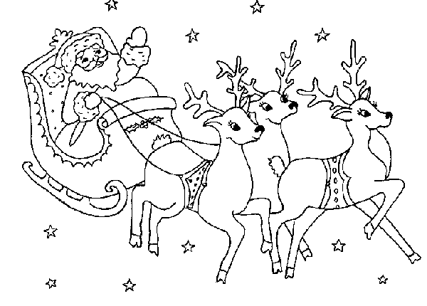 Dibujo para colorear: Navidad (Fiestas y ocasiones especiales) #54839 - Dibujos para Colorear e Imprimir Gratis