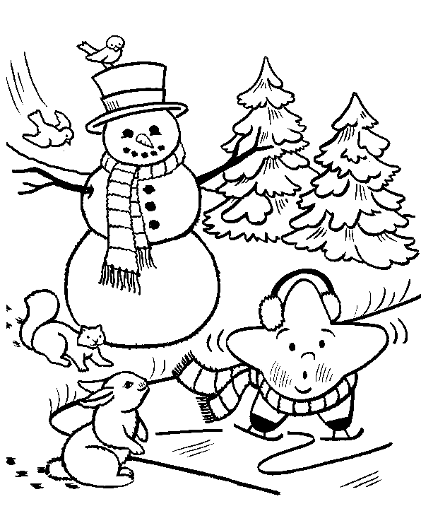 Dibujo para colorear: Navidad (Fiestas y ocasiones especiales) #54858 - Dibujos para Colorear e Imprimir Gratis