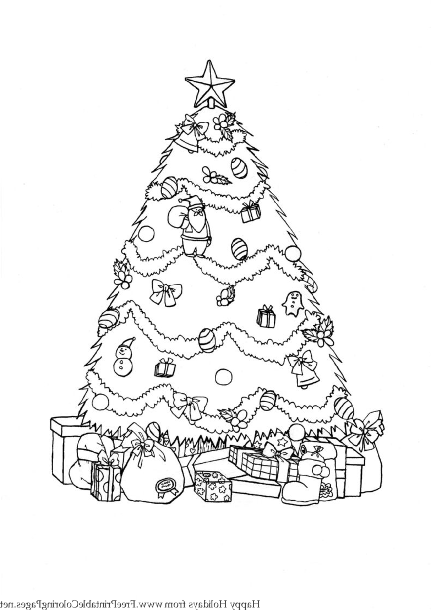 Dibujo para colorear: Navidad (Fiestas y ocasiones especiales) #54882 - Dibujos para Colorear e Imprimir Gratis