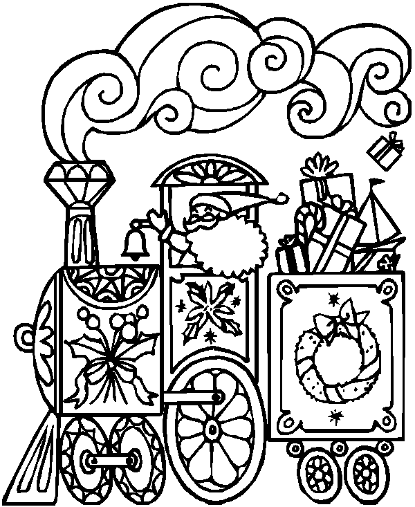 Dibujo para colorear: Navidad (Fiestas y ocasiones especiales) #54903 - Dibujos para Colorear e Imprimir Gratis