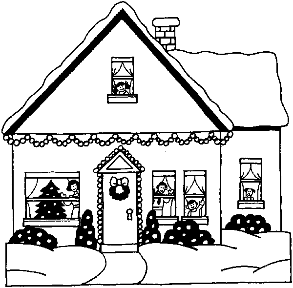 Dibujo para colorear: Navidad (Fiestas y ocasiones especiales) #54905 - Dibujos para Colorear e Imprimir Gratis