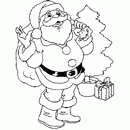 Dibujo para colorear: Navidad (Fiestas y ocasiones especiales) #54933 - Dibujos para Colorear e Imprimir Gratis