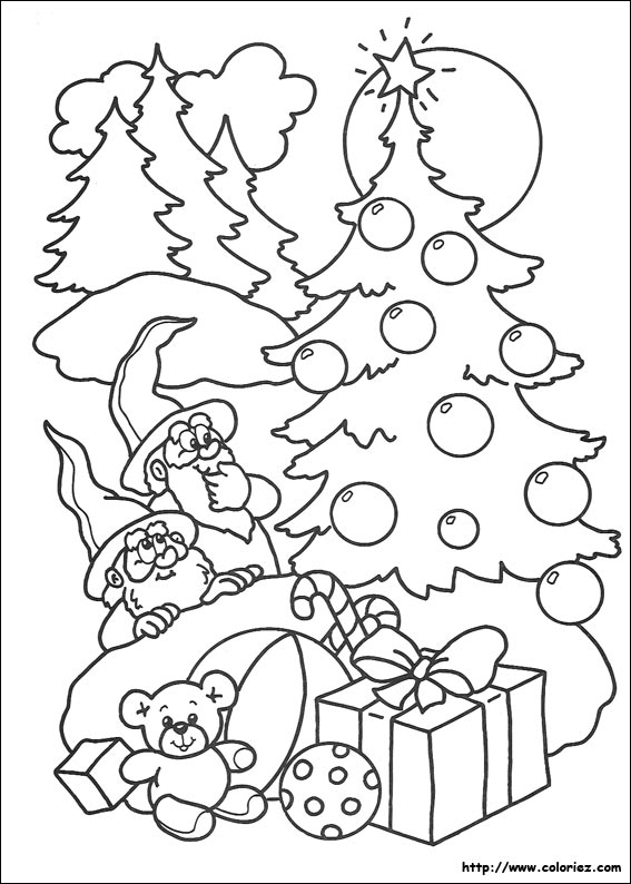 Dibujo para colorear: Navidad (Fiestas y ocasiones especiales) #54942 - Dibujos para Colorear e Imprimir Gratis