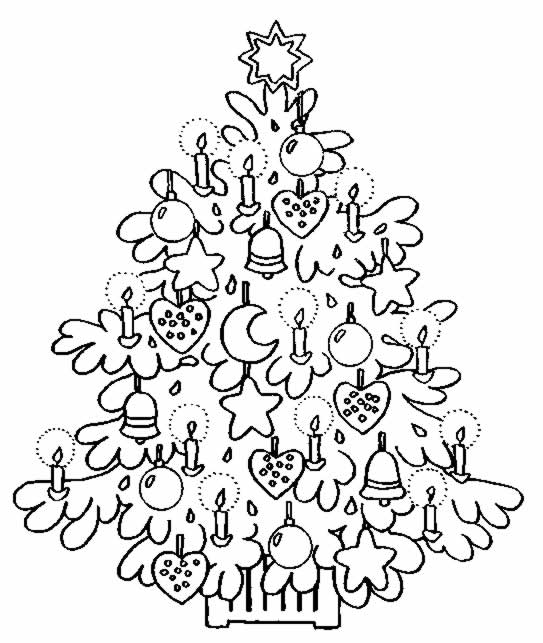 Dibujo para colorear: Navidad (Fiestas y ocasiones especiales) #54945 - Dibujos para Colorear e Imprimir Gratis