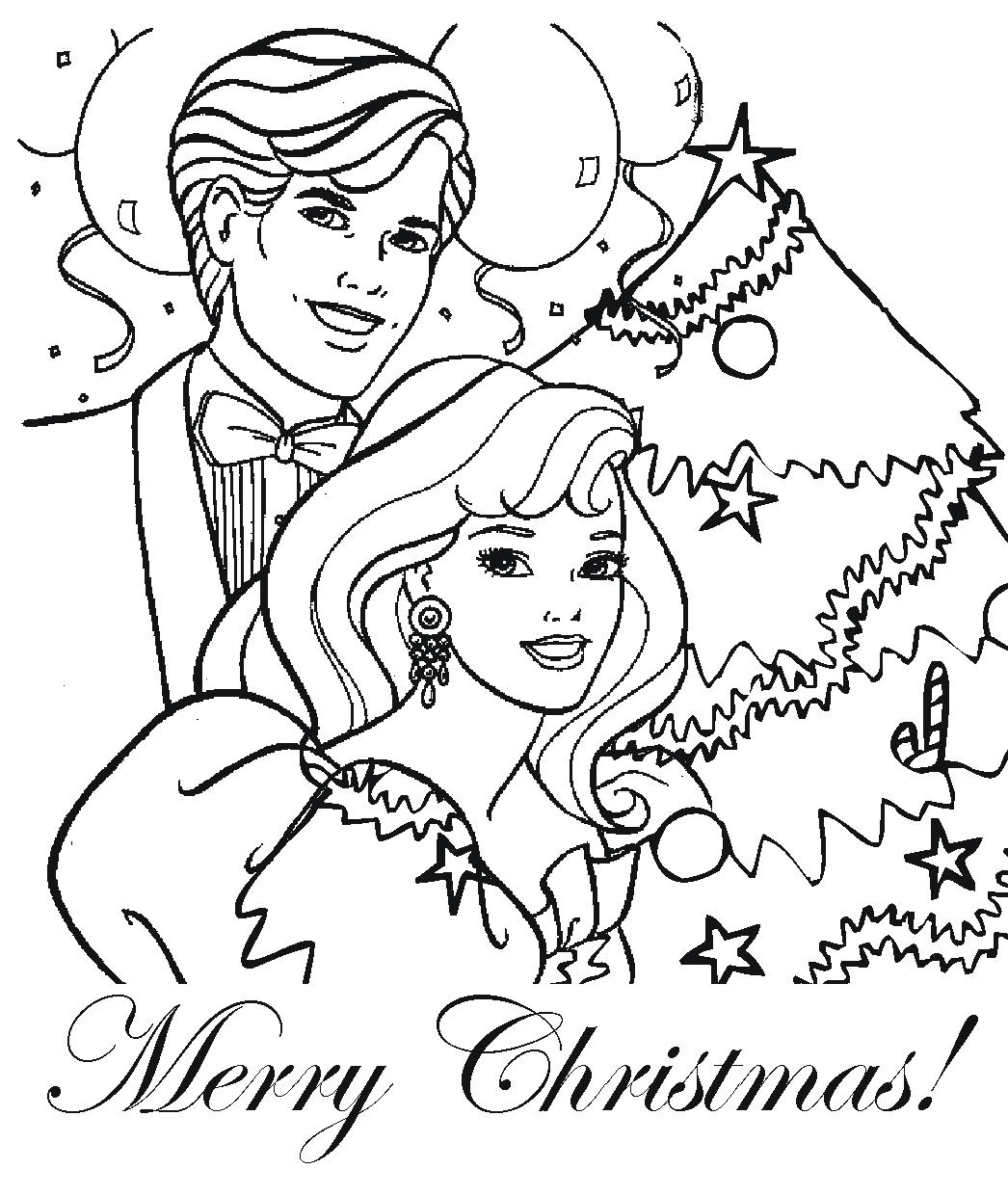 Dibujo para colorear: Navidad (Fiestas y ocasiones especiales) #54955 - Dibujos para Colorear e Imprimir Gratis